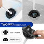 MR.SIGA Toilet Plunger and Bowl Brush - Image 6