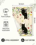 Flour Sack Kitchen Towels Set of 2-18x26 Cotton Dish Towels - Image 5