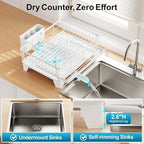 GSlife Expandable Dish Drying Rack - Image 8