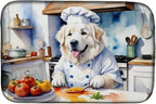 Caroline's Treasures DAC6261DDM Great Pyrenees The Chef Dish Drying Mat by CarolinesTreasures