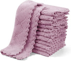 UMANI 12 Pack Kitchen Dish Cloths, Ultra Soft Absorbent Quick Drying Dish Towels by UMANI