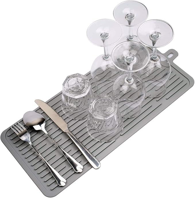 Dish Mat Silicone Dish Drying Mats Works - Image 6