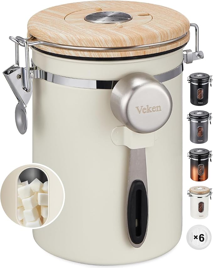 Veken Coffee Sugar Canister by Veken