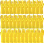 36 Pairs Rubber Dishwashing Gloves, Reusable Household Cleaning Gloves by Unknown