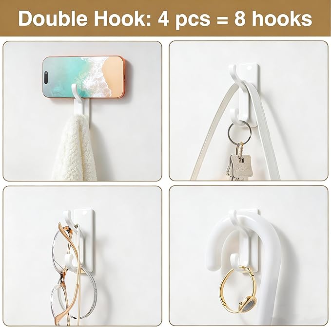 pickpiff Wall Hooks with Adhesive Strip - Image 7