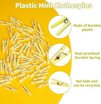60PCS Baby Shower Clothespin Games Mini Clothes Pins 1.4 inch - Image 2