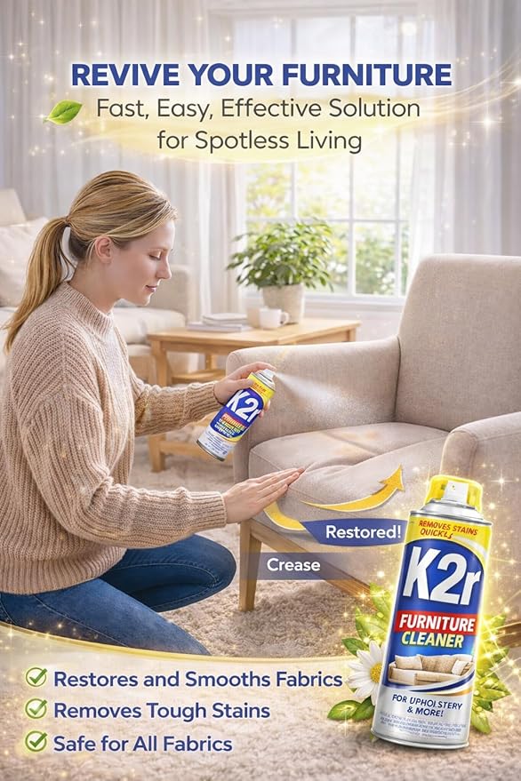 K2R SpotLifter Spot Remover Spray – Quick-Drying Stain Remover - Image 6