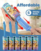 POPCHOSE Lint Roller, 600-Sheet Extra Sticky Lint Rollers - Image 8