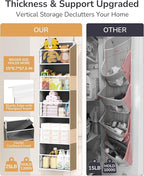 ULG Clear Over The Door PVC Organizer - Image 3