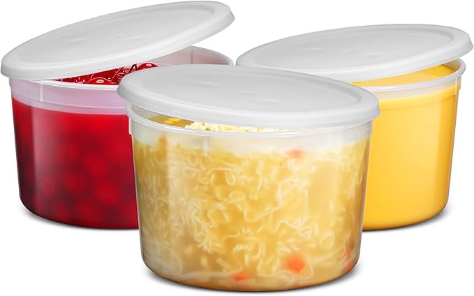 JoyServe 64 oz Plastic Containers - Image 9