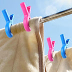 8 Pcs Beach Towel Clips for Beach Chairs, Towel Holder for Beach Chair Pool - Image 7