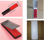 4 Pack Folding Lint Brush Foldable Reusable Portable Mini Lint Remover Brushes - Image 2