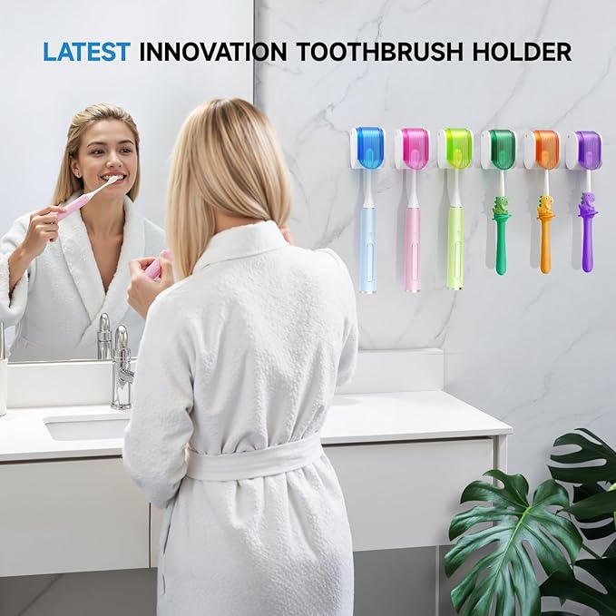 Toothbrush Holders for Bathrooms【Upgrade Single Slot Design】 Toothbrush Holder - Image 3