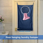 KEEPJOY 2 Pack Large Hanging Laundry Hamper Bag, 35x21.6 Inch Oversized Clothes - Image 5
