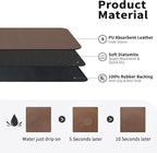 Dish Drying Mat for Kitchen Counter, Heat Resistant Drainer Mats - Image 2