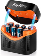 8Pack Rechargeable Lithium Batteries by RayHom