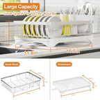 Stainless Steel Dish Drying Rack – 304 Grade Dish Racks - Image 2