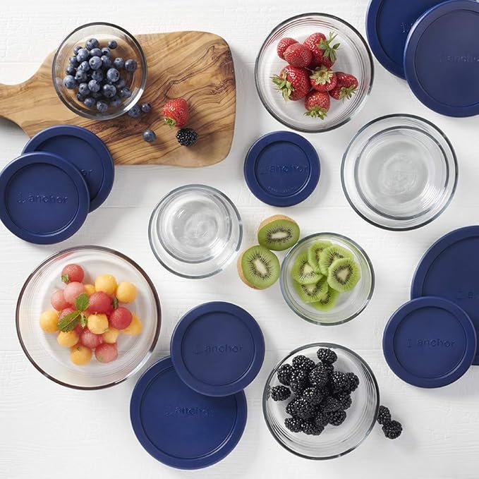 Anchor Hocking 18 Piece Glass Storage Containers - Image 4