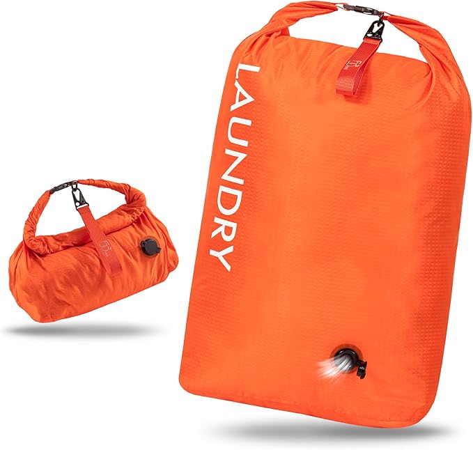 Travel Laundry Bag, Vacuum Compression Dirty Clothes Travel Bag, Waterproof by CANBOX