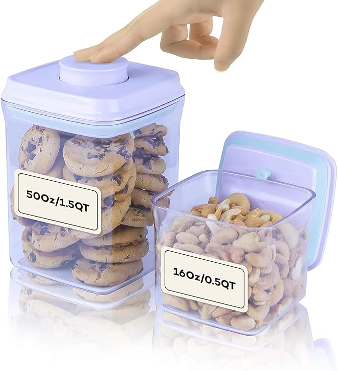 Bop Top Airtight Food Storage Containers by iChewie