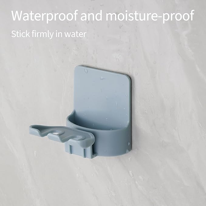 2 PCS Self-Adhesive Toothbrush Holders Wall Mounted, Water Proof Toothbrush Hook - Image 7