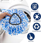 Spin Mop Replacement Head, 3 Pack Mop Replacement Head, Easy Cleaning, - Image 6