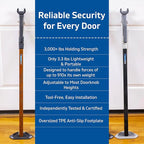 Super Heavy Duty Metal Door Stoppers Bar - Image 2
