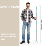 Ultra & Pro LINTPLUS Combo: 50" Stand-Up Carpet Rake - Image 2