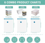 Cozy Essential Vacuum Storage Bags, Compression Space Saver Bags - Image 5