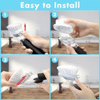 Dish Brush Refill, 4 Pack Dish Brush Replacement Head - Image 7