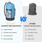 BALEINE 150L Laundry Bag Backpack, 900D Oxford Fabric Large Travel Laundry Bags - Image 6