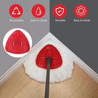 Spin Mop Head Replacement Base Head Compatible - Image 6