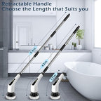 Electric Spin Scrubber, Cordless Cleaning Brush Scrubber - Image 2