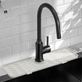 Meiliweser Silicone Faucet Mat for Kitchen Sink – Gen 2 Splash Guard by Meiliweser