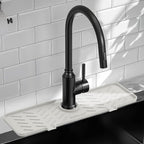 Meiliweser Silicone Faucet Mat for Kitchen Sink – Gen 2 Splash Guard by Meiliweser