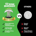 SinkShroom Ultra Revolutionary Bathroom Sink Drain Protector, Stainless Steel - Image 4