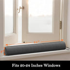 Sunolga Door Draft Stopper Blocks Hot and Cold Air - Image 2