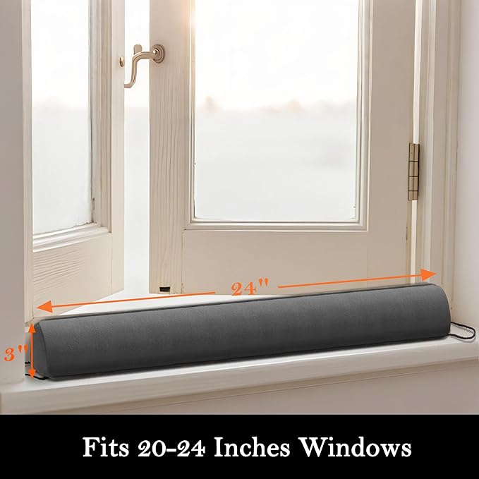Sunolga Door Draft Stopper Blocks Hot and Cold Air - Image 2