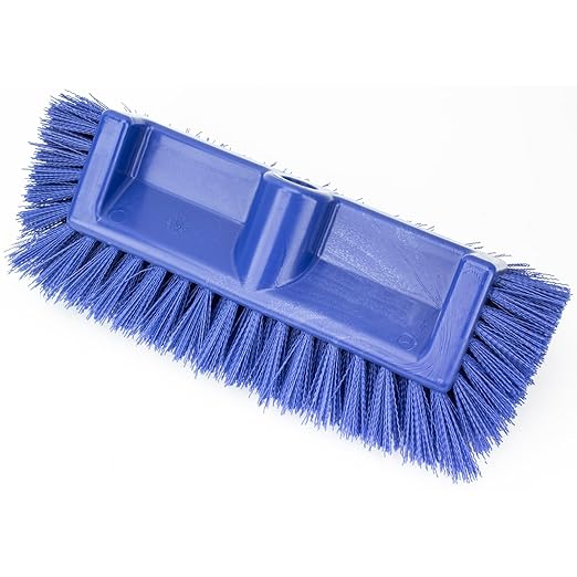 SPARTA Multi-Level Tile Scrub Brush 12" Wide Brush Head, Heavy-Duty Tile - Image 2
