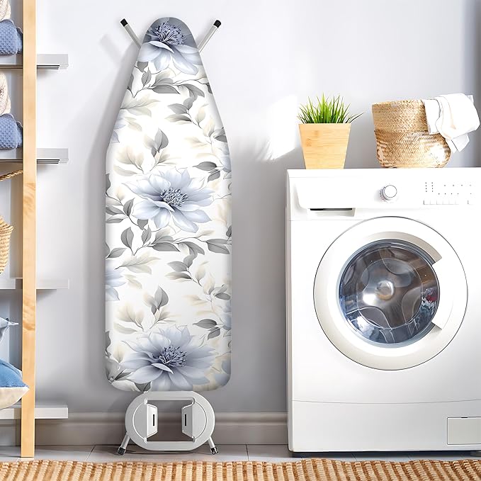 Floral Ironing Board Cover, Standard Size Cotton Iron Board Covers - Image 7
