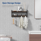 Tatub 20" Rustic Coat Rack Wall Mount - Image 8