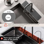Stone Faucet Mat for Kitchen Sink, Diatomite Fast Drying Absorb Moisture Tray - Image 3