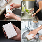 Natural Sponges Kitchen 9Pack, Eco Friendly Non-Scratch Scrub Sponge, - Image 7