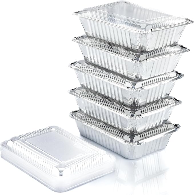 Spare Essentials 2.25LB Aluminum Containers by SpareEssentials