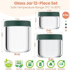 12Pack Overnight Oats Containers - Image 2