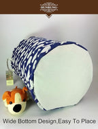 HUNRUNG Laundry Hamper, Large Canvas Fabric Lightweight Storage Basket Toy - Image 6