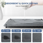 Stone Dish Drying Mats for Kitchen Counter 15.7"x 11.8" Quick Dry Stone Drying - Image 3