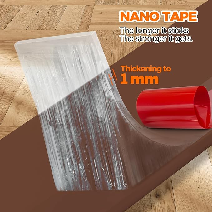 Holikme 2 Door Draft Stopper Sheets, Rolls & Strips Under Door Draft Blocker - Image 2