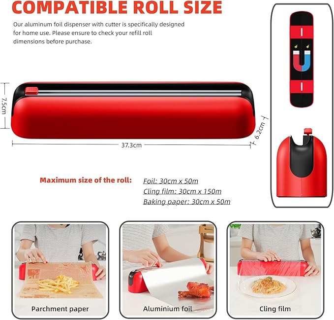 Aluminum Foil & Plastic Wrap Dispenser - Image 5