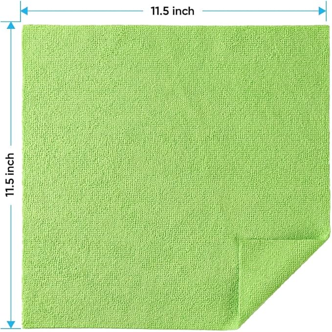 HOMEXCEL Microfiber Cleaning Cloths, 20 Pack Cleaning Rags - Image 2
